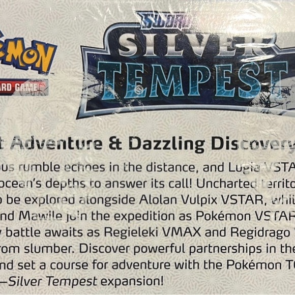 Pokémon Trading Card Game: Sword & Shield SILVER TEMPEST- NIB! - Picture 6 of 10